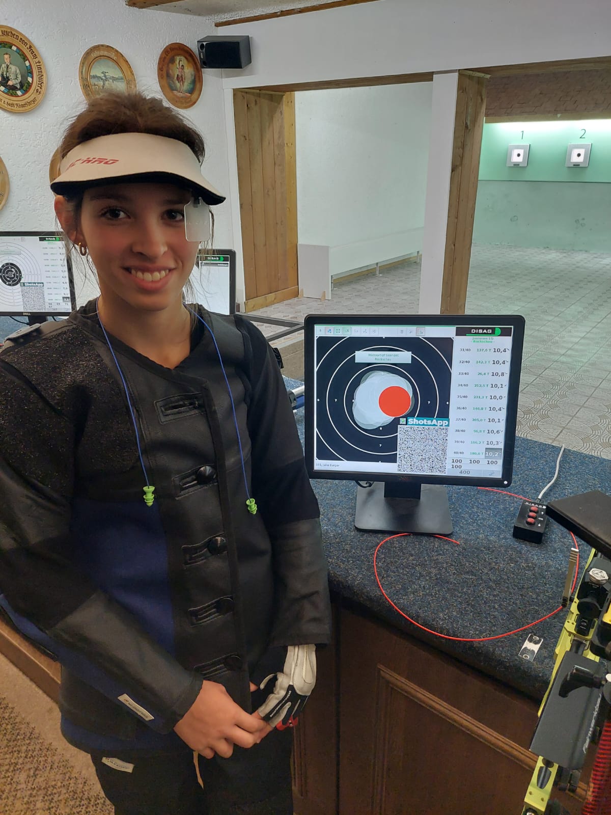Julia Burger neuer Record 400 Ringe